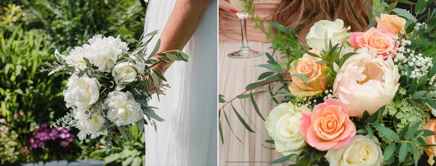 Wedding bouquet by Lily Blossom Florist