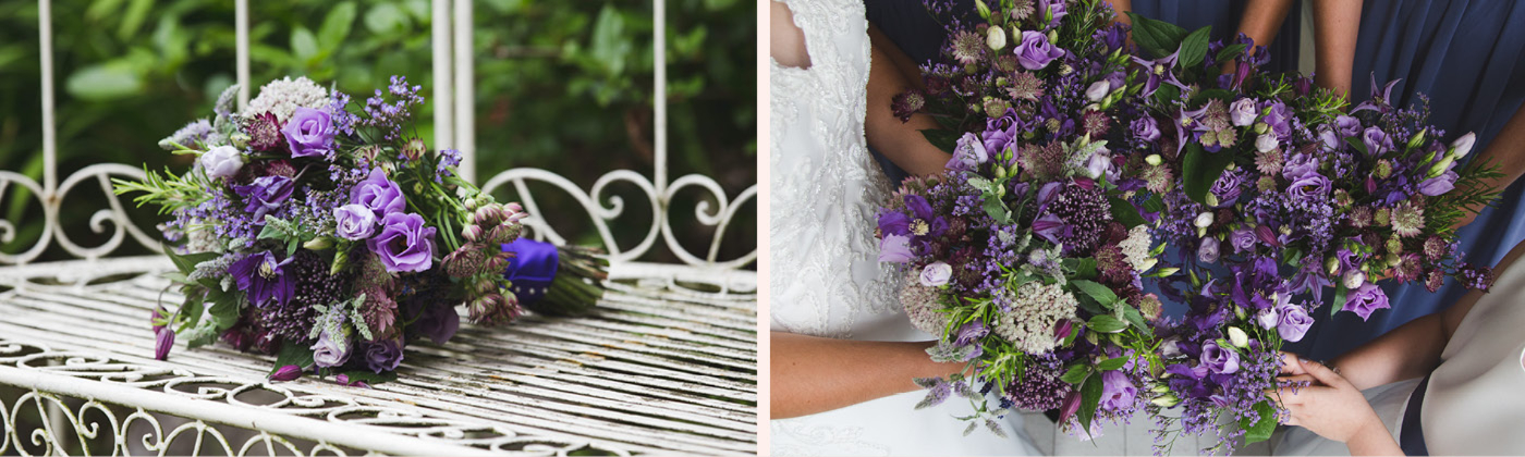 Wedding flowers review from Becky and Pete