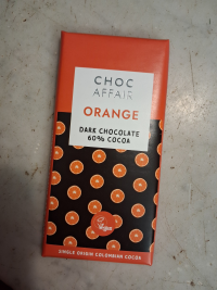 Chocolate bar - dark chocolate - vegan