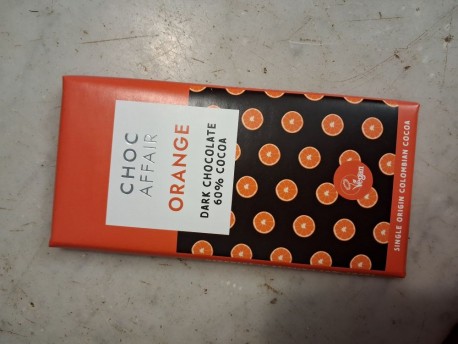 Chocolate bar - dark chocolate - vegan